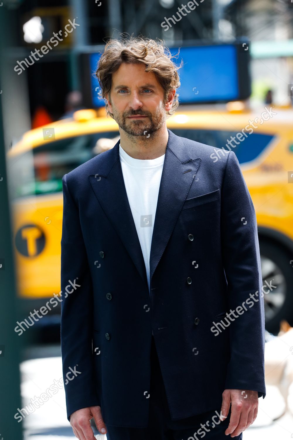 Bradley Cooper Seen While Filming Commercial Editorial Stock Photo - Stock  Image