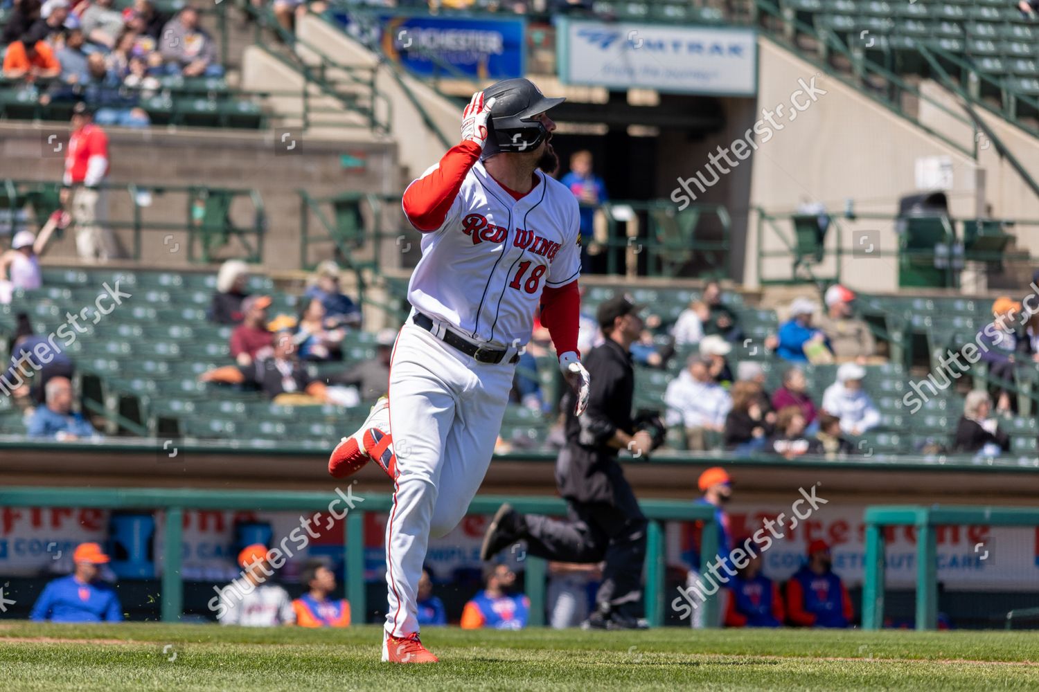 April 30, 2022: Rochester Red Wings infielder Jake Noll (18