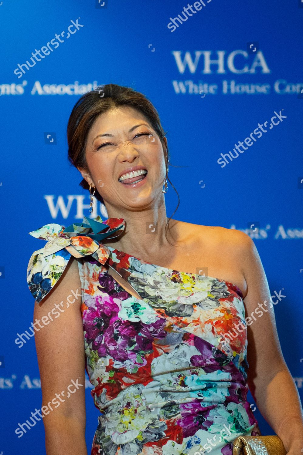 Juju Chang Arrives 2022 White House Editorial Stock Photo Stock Image