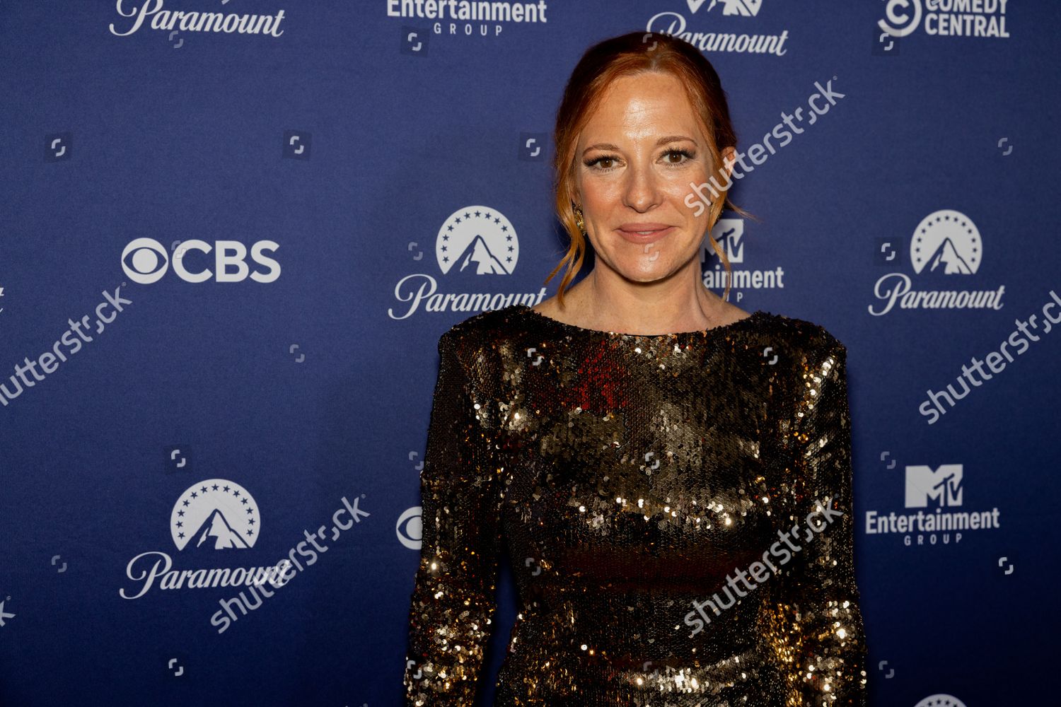 JEN PSAKI SEEN PARAMOUNT WHITE HOUSE Editorial Stock Photo - Stock