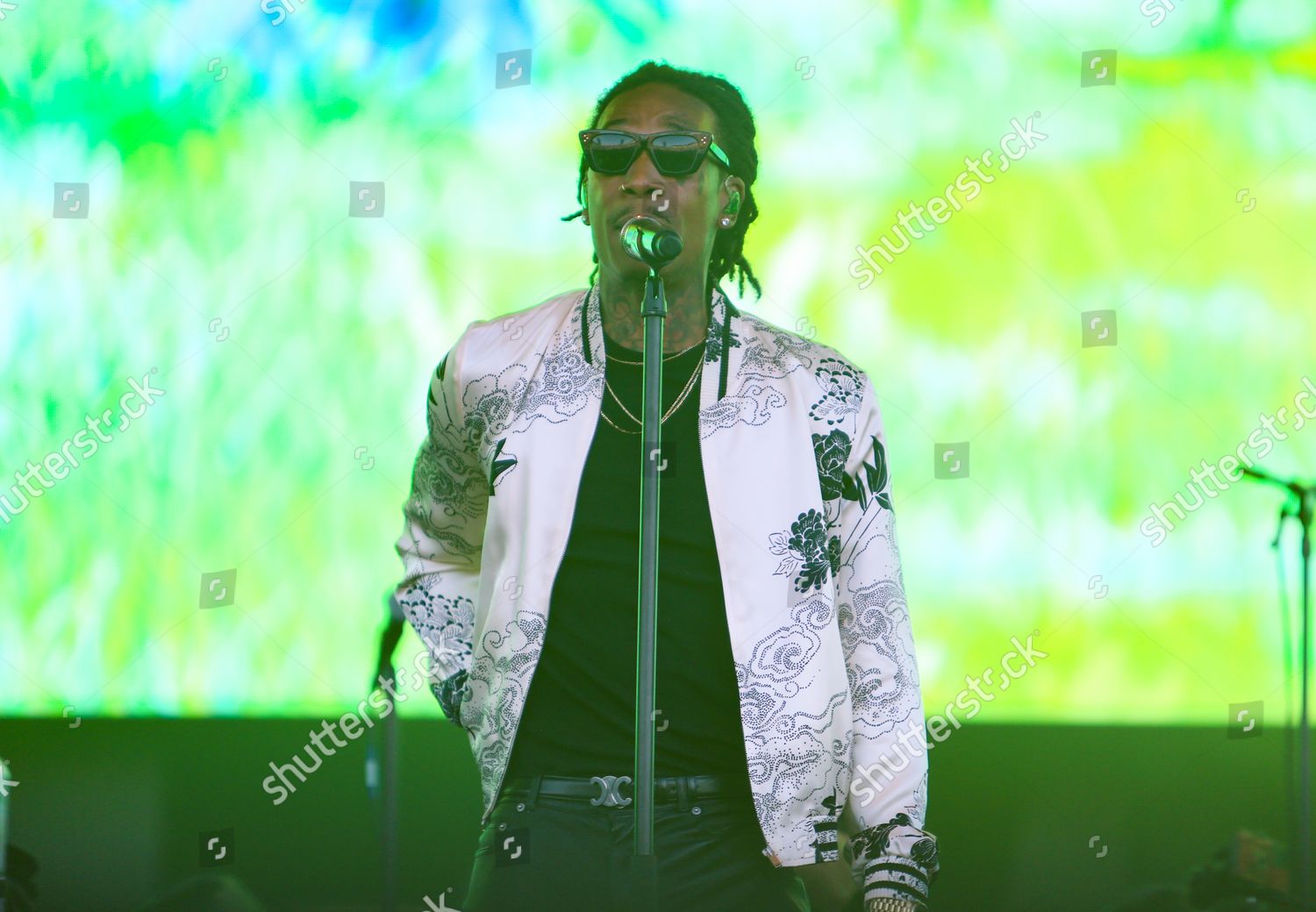 Wiz Khalifa Performs Smokers Club Festival Editorial Stock Photo