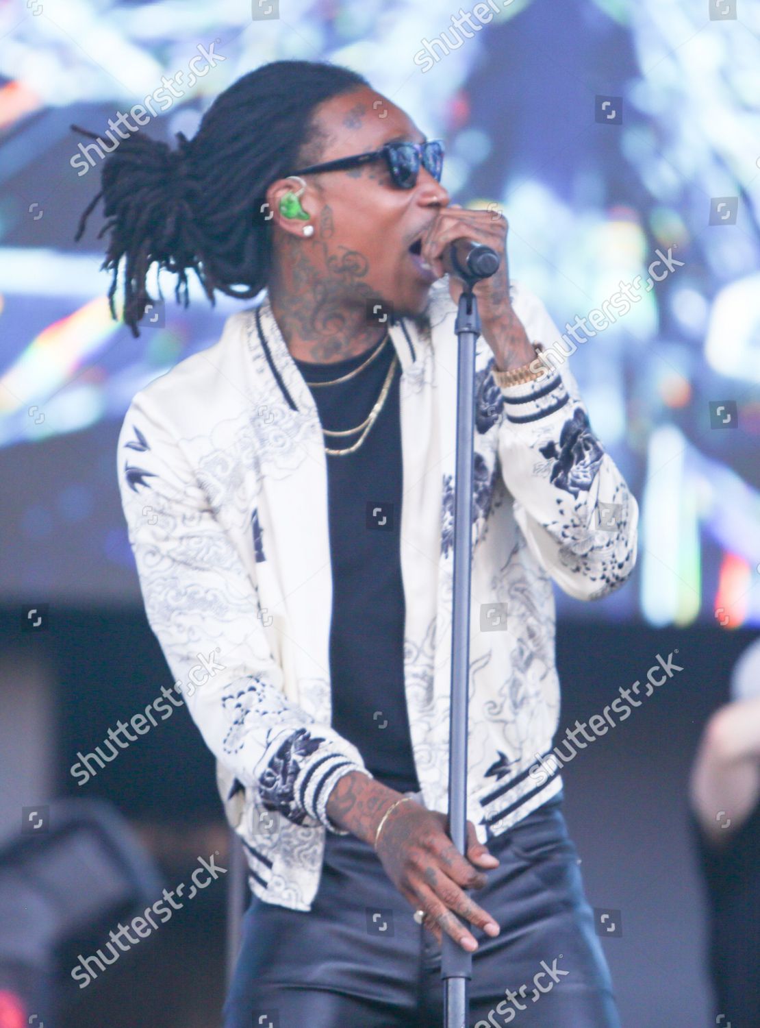 Wiz Khalifa Performs Smokers Club Festival Editorial Stock Photo