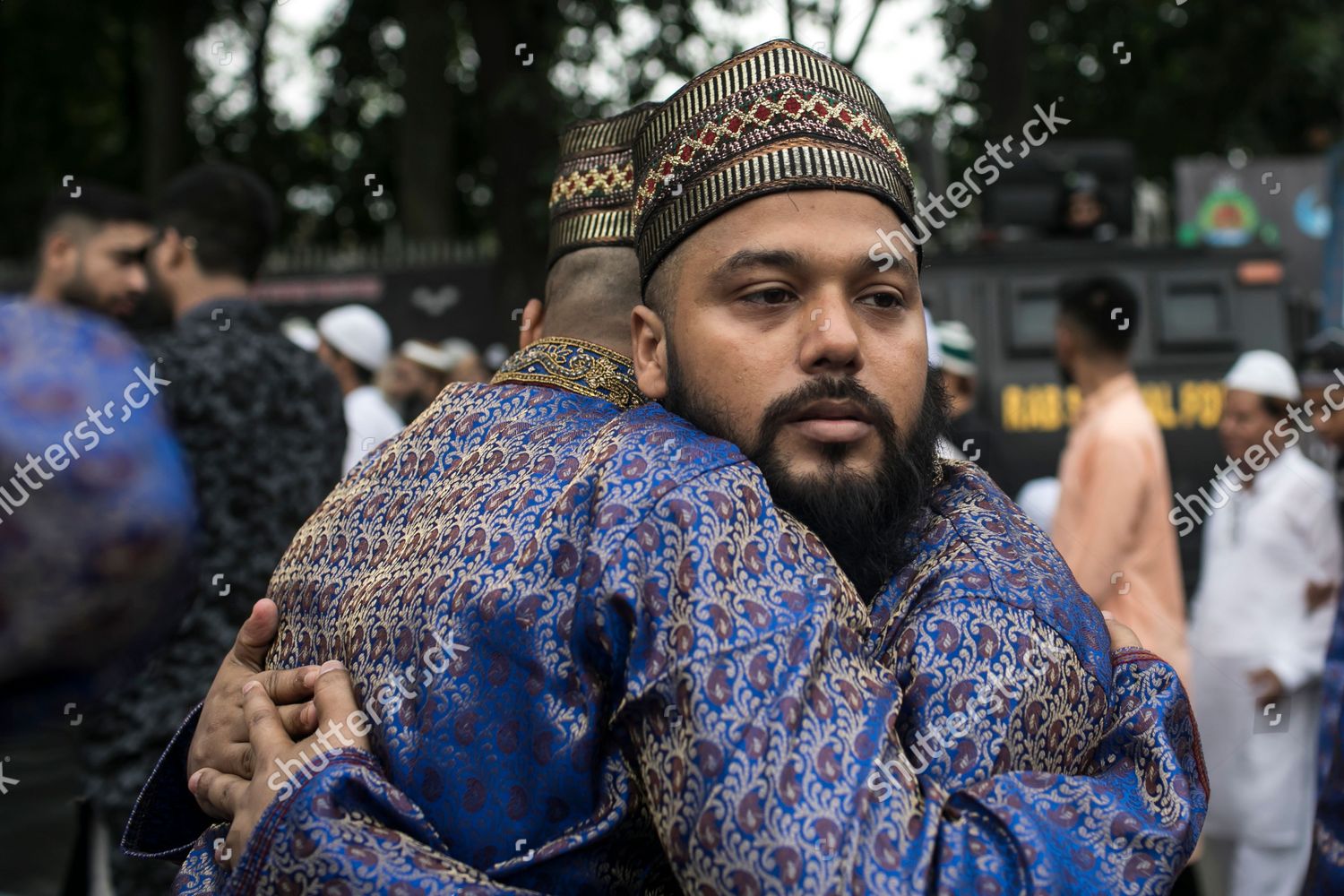 muslims-exchange-greetings-after-performing-eid-editorial-stock-photo