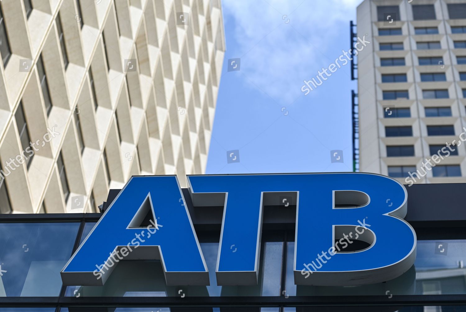 Logo Alberta Treasury Branches Known Atb Editorial Stock Photo Stock Image Shutterstock