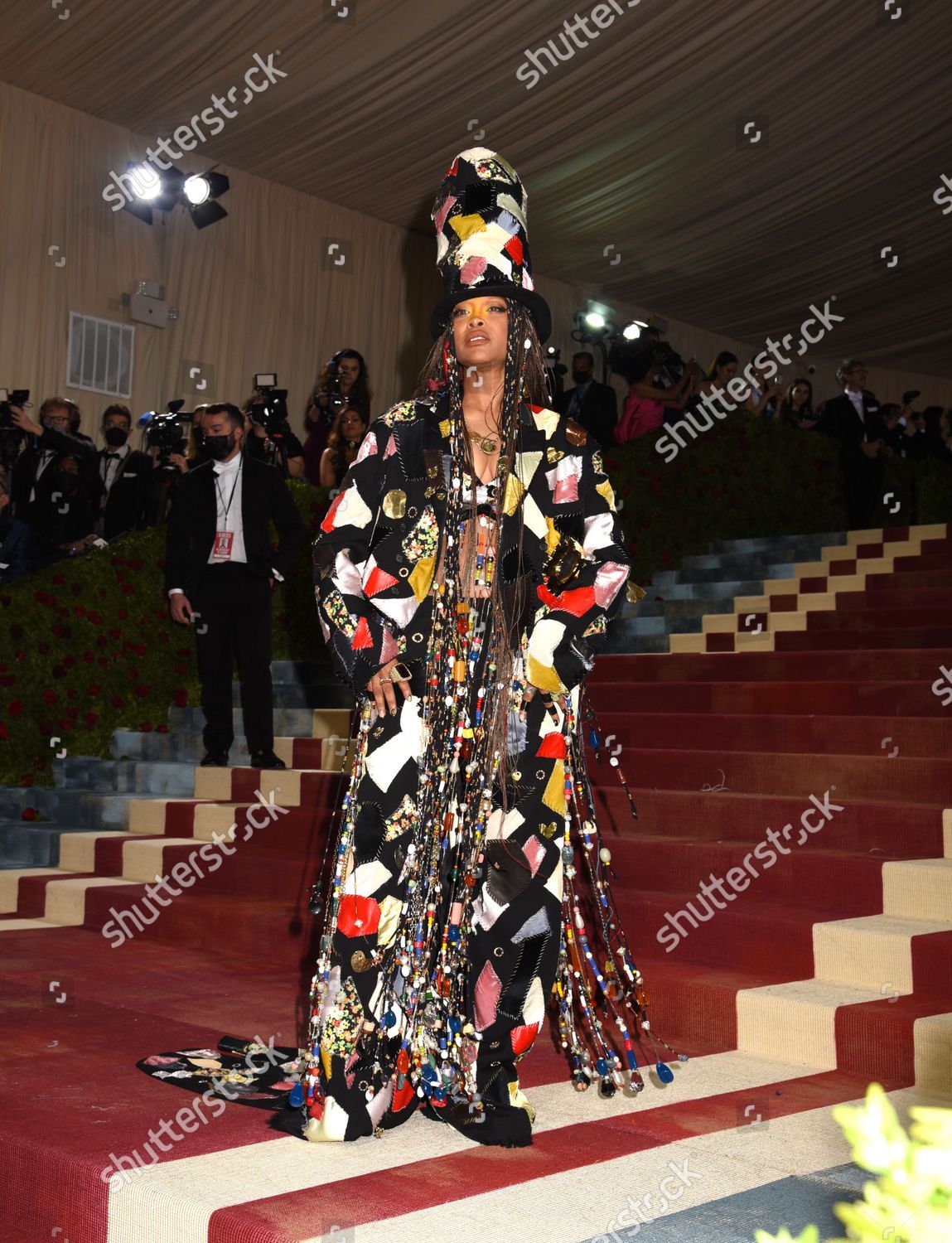 Erykah Badu Attends 2022 Met Gala Editorial Stock Photo Stock Image