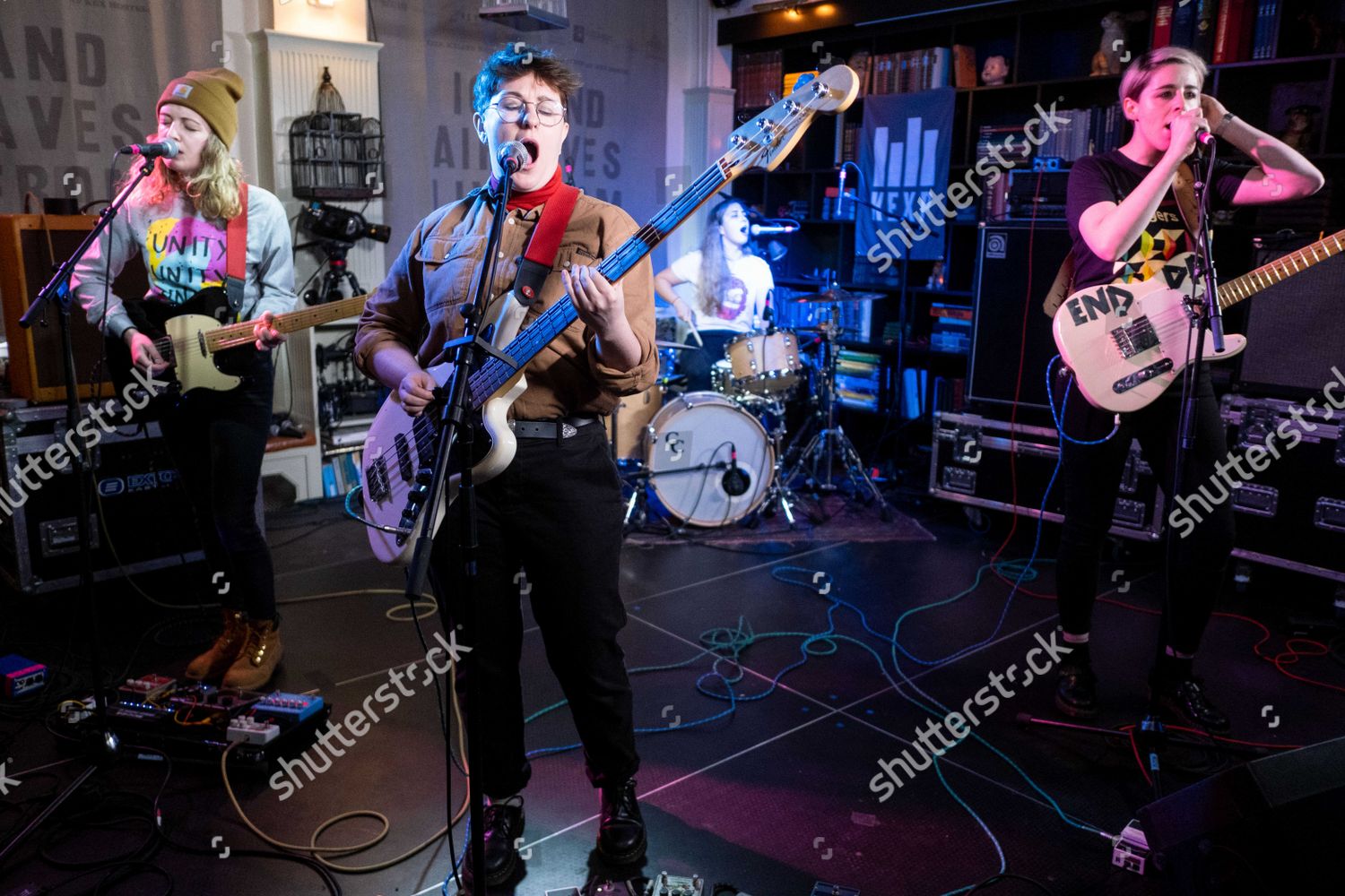 Pillow Queens Kexp Radio Session Kex Editorial Stock Photo Stock