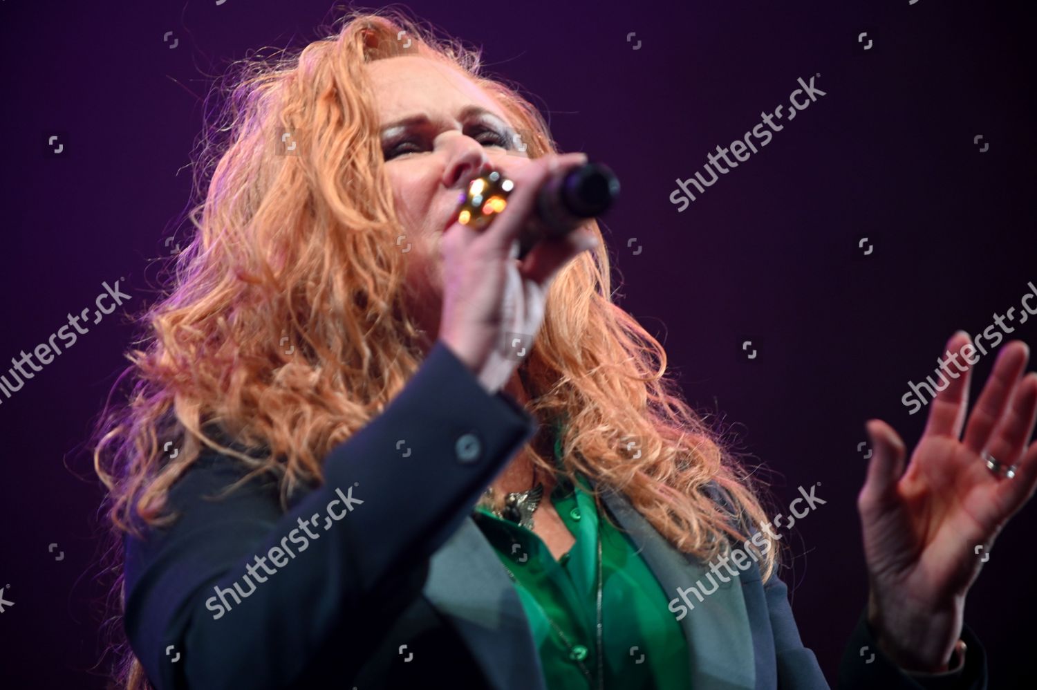 Lead Singer Carol Decker Tpau Band Editorial Stock Photo - Stock Image ...