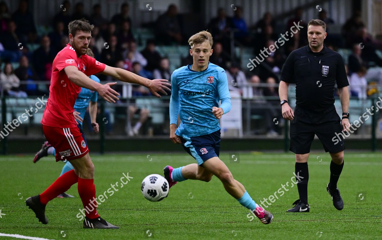 Alfie Clark Exeter City On Break Editorial Stock Photo - Stock Image ...