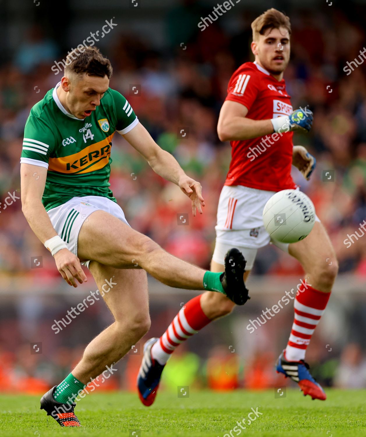 Cork Vs Kerry Kerrys David Clifford Editorial Stock Photo Stock Image