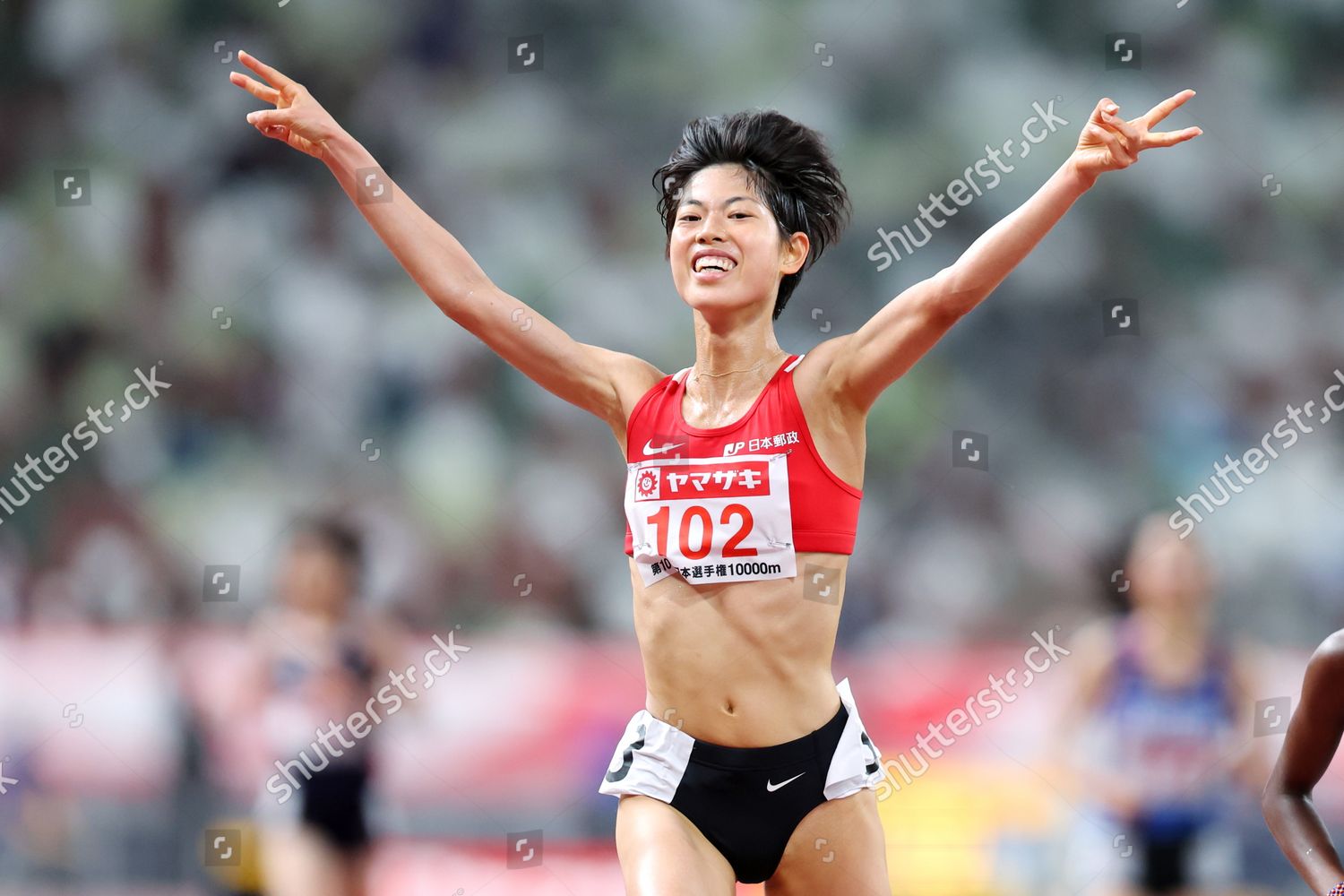 Ririka Hironaka Athletics 106th Japan Track Editorial Stock Photo