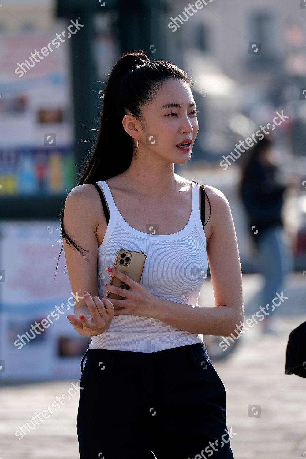 Kim Yoon Ji Filming Lift New Editorial Stock Photo Stock Image