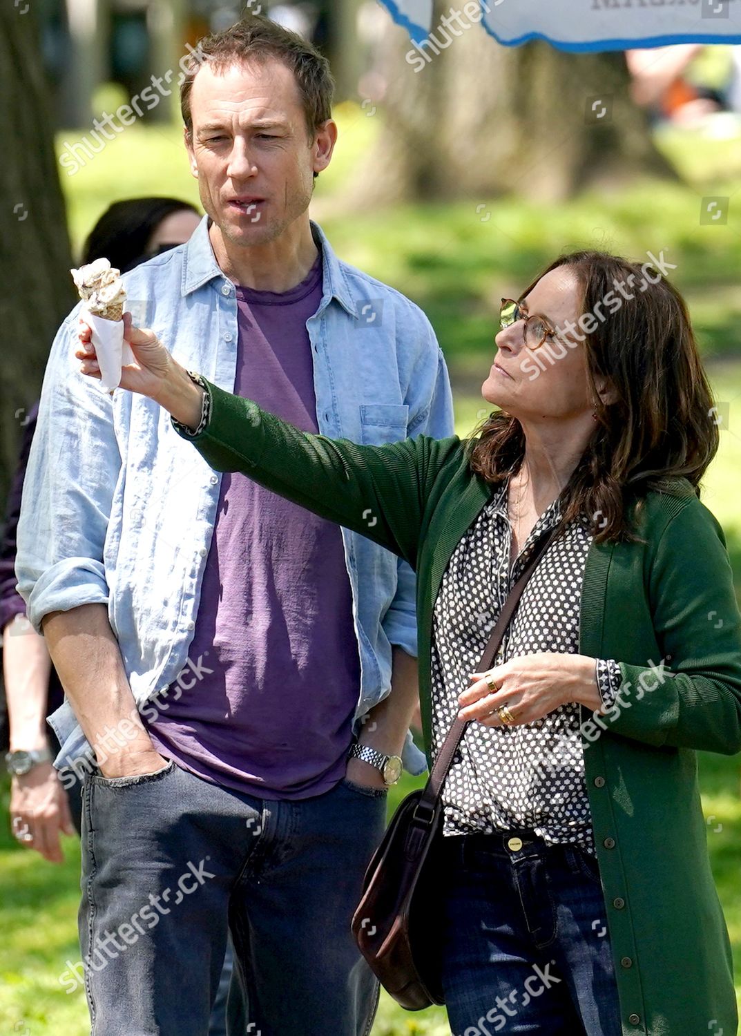 Tobias Menzies Julia Louisdreyfus Editorial Stock Photo - Stock Image