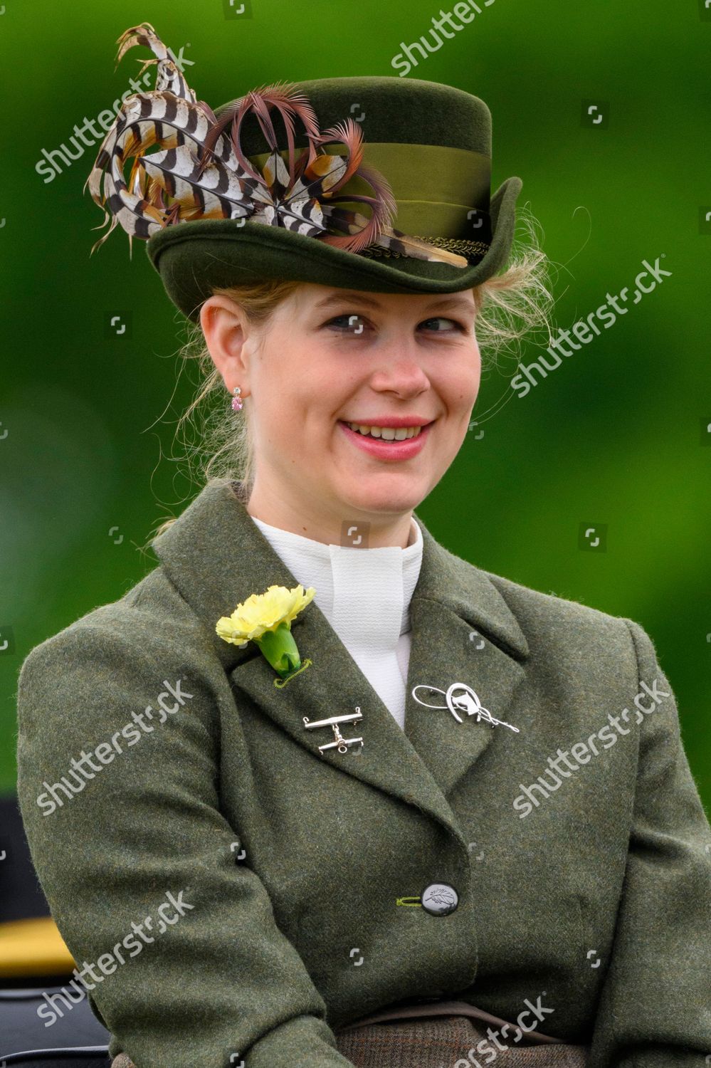 Lady Louise Windsor Competing Carriage Driving Editorial Stock Photo ...