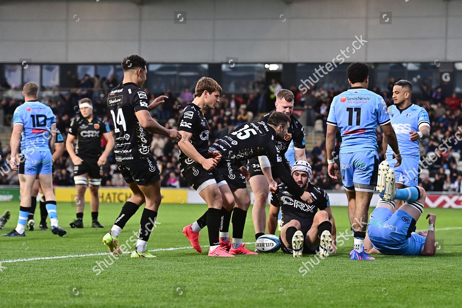 Dragons Vs Cardiff Rugby Ollie Griffiths Editorial Stock Photo Stock