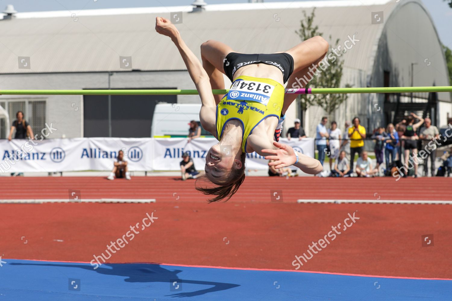 Belgian Athlete Merel Maes Pictured Action Editorial Stock Photo