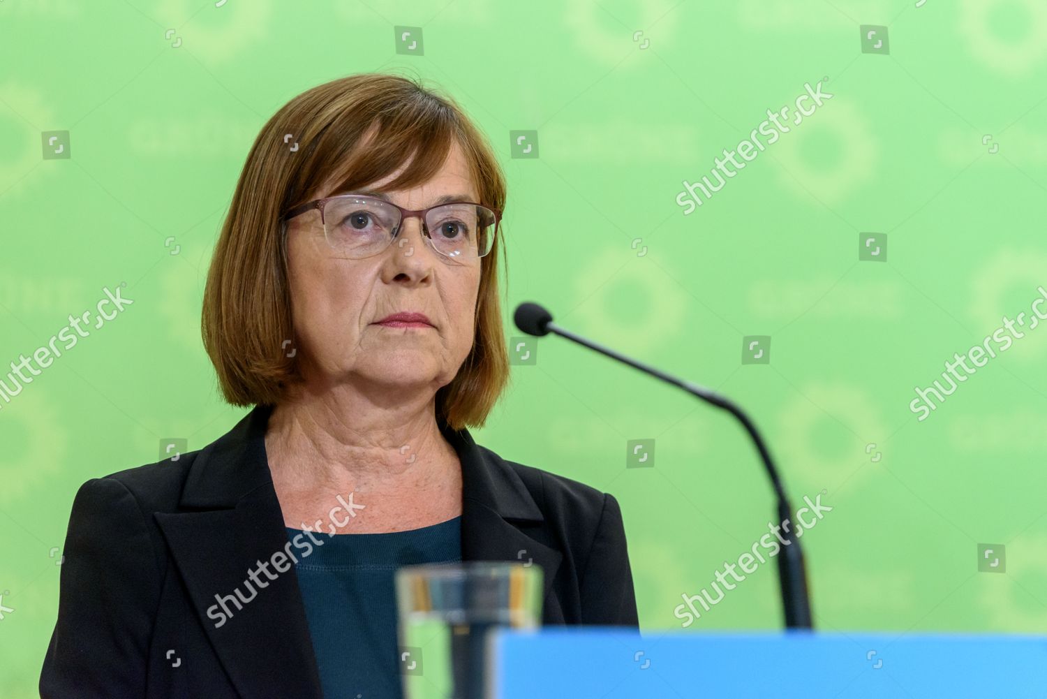 Ursula Nonnenmacher Alliance 90the Greens Top Editorial Stock Photo ...