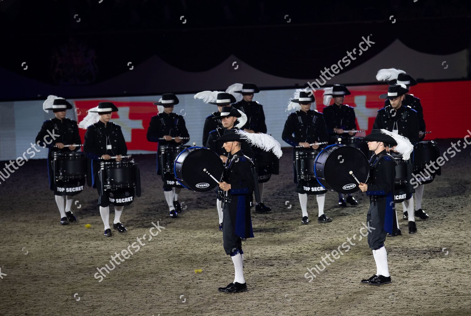 Top Secret Drum Corps Perform Show Editorial Stock Photo Stock Image