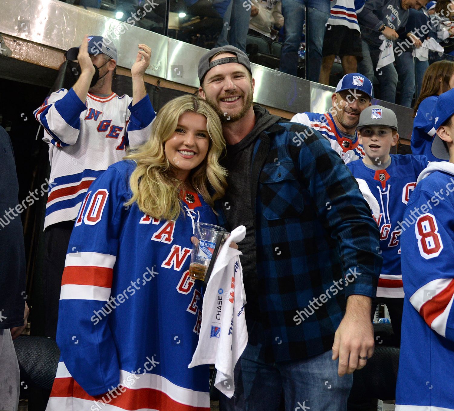 Ny Mets Pete Alonso Wife Haley Editorial Stock Photo - Stock Image