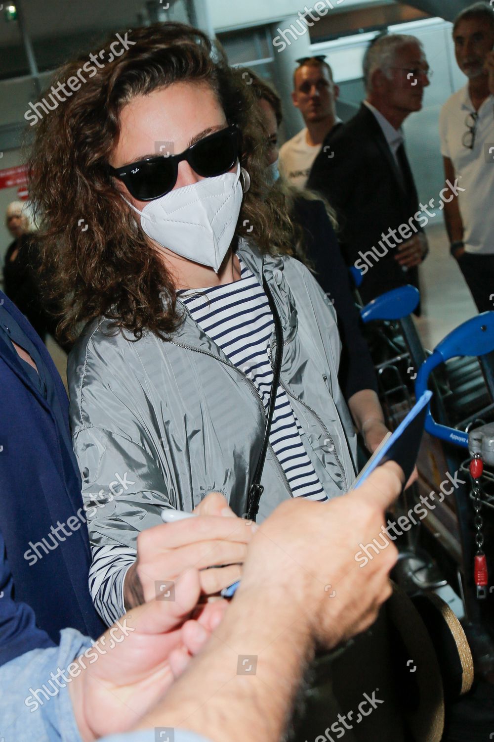 Jasmine Trinca Seen Arriving Nice Airport Editorial Stock Photo - Stock