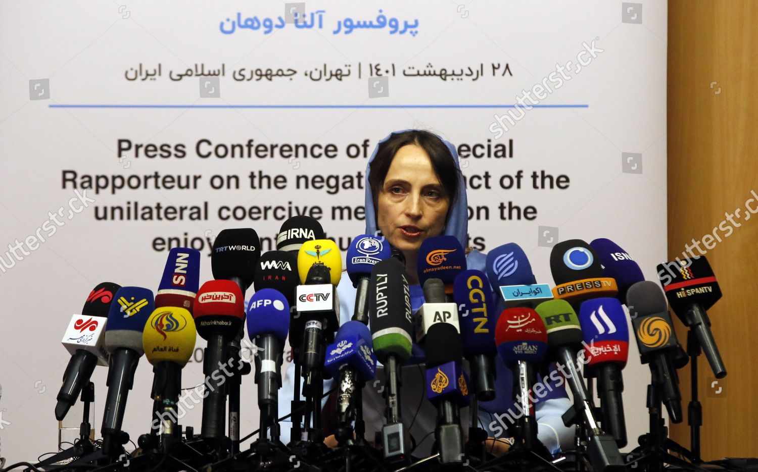 Alena Douhan United Nations Special Rapporteur Editorial Stock Photo ...