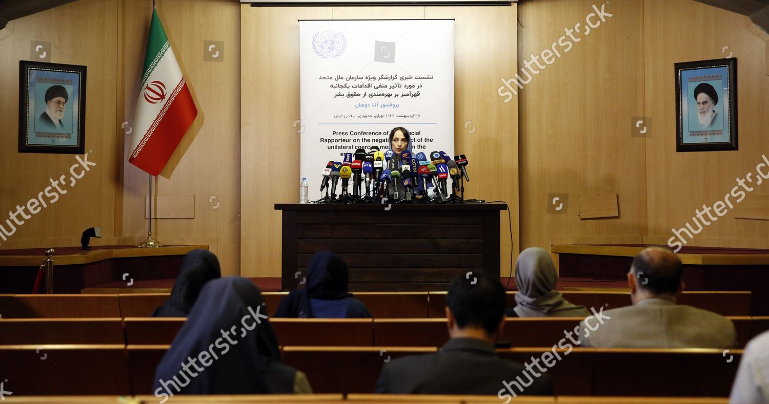 Alena Douhan United Nations Special Rapporteur Editorial Stock Photo ...