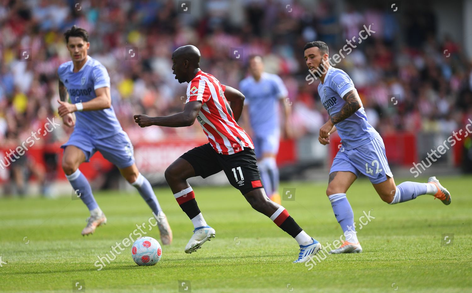 Yoane Wissa Brentford Makes Run Editorial Stock Photo - Stock Image ...