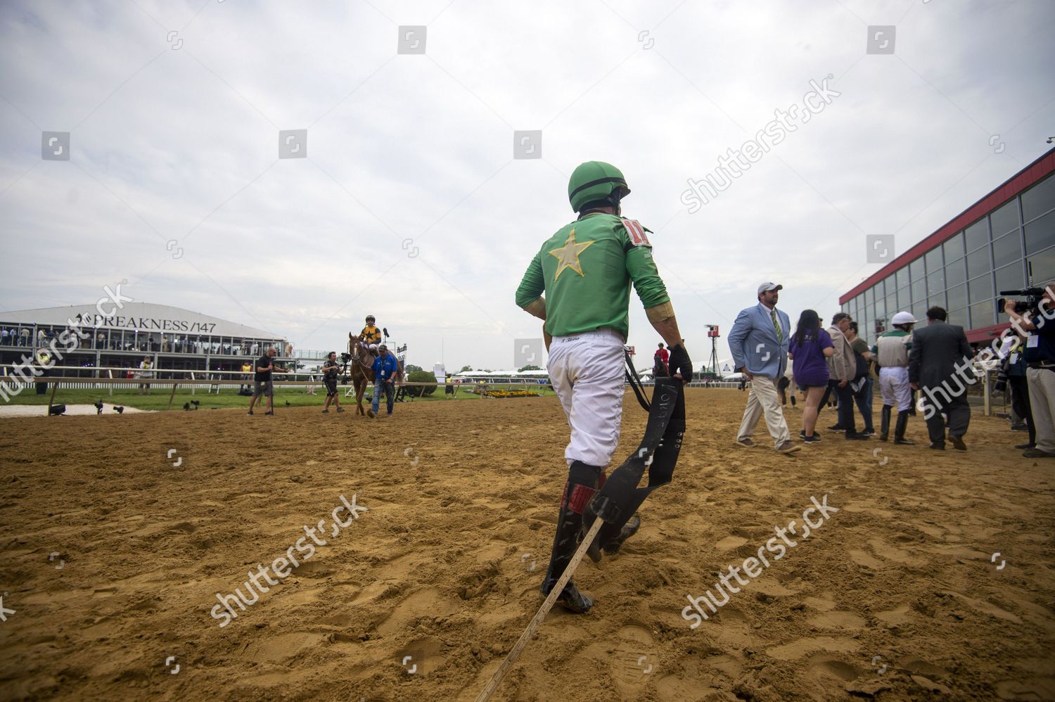 Jockey Ruben Silvera Leaves Track After Editorial Stock Photo Stock