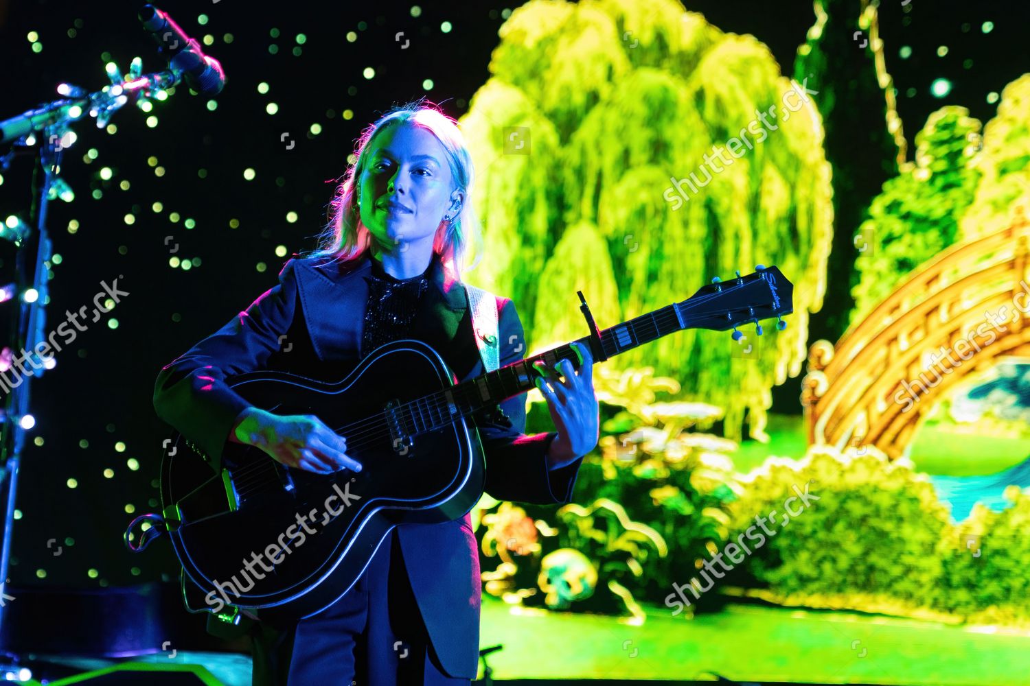 Phoebe Bridgers Performs Concert Moody Amphitheater Editorial Stock ...