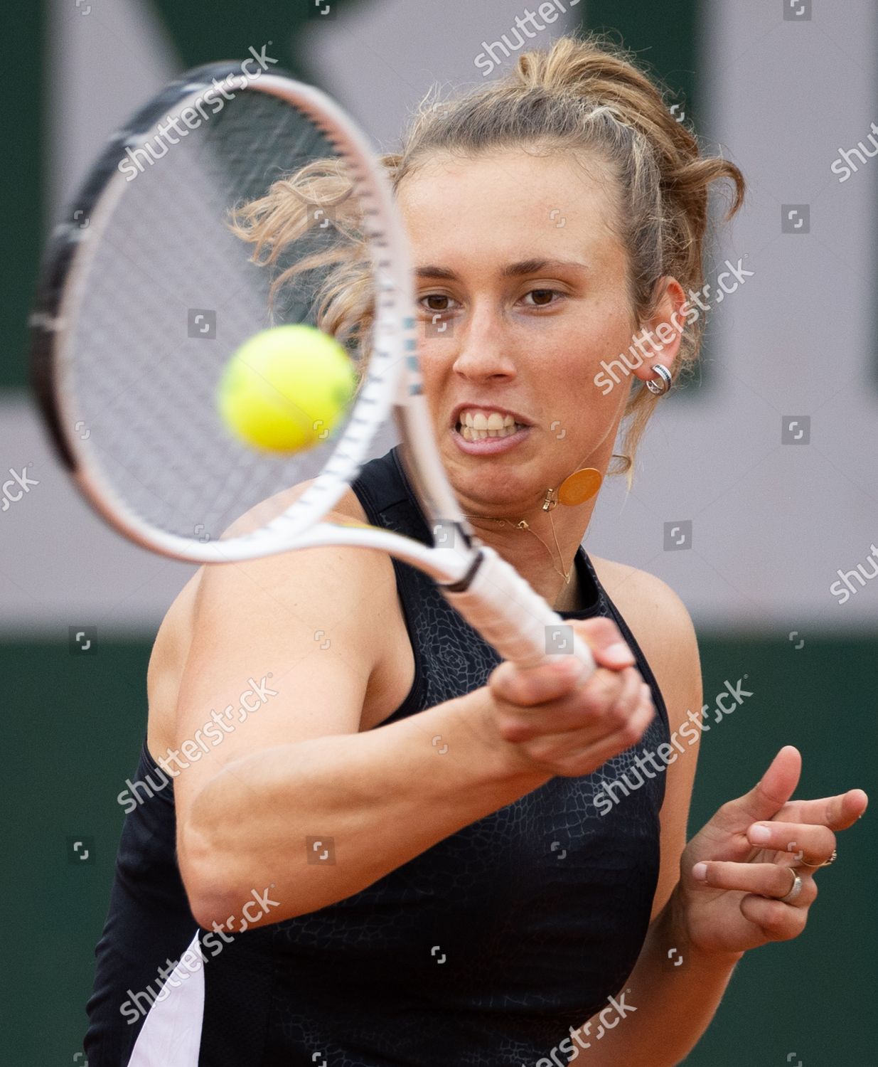 Belgian Elise Mertens Pictured Action During Editorial Stock Photo 