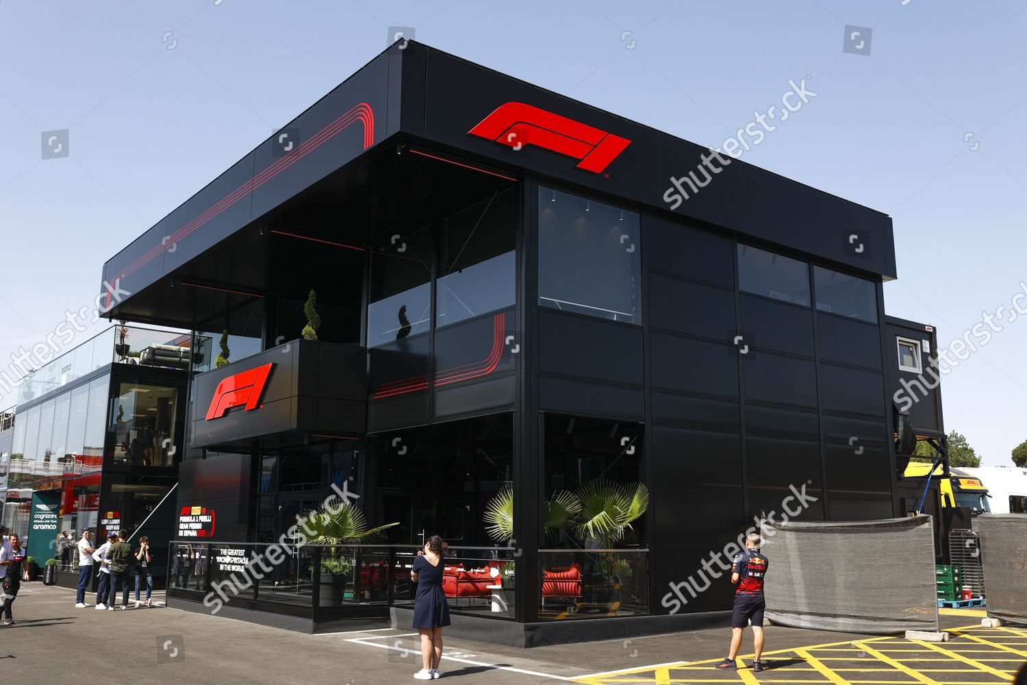 F1 Motorhome Editorial Stock Photo - Stock Image | Shutterstock