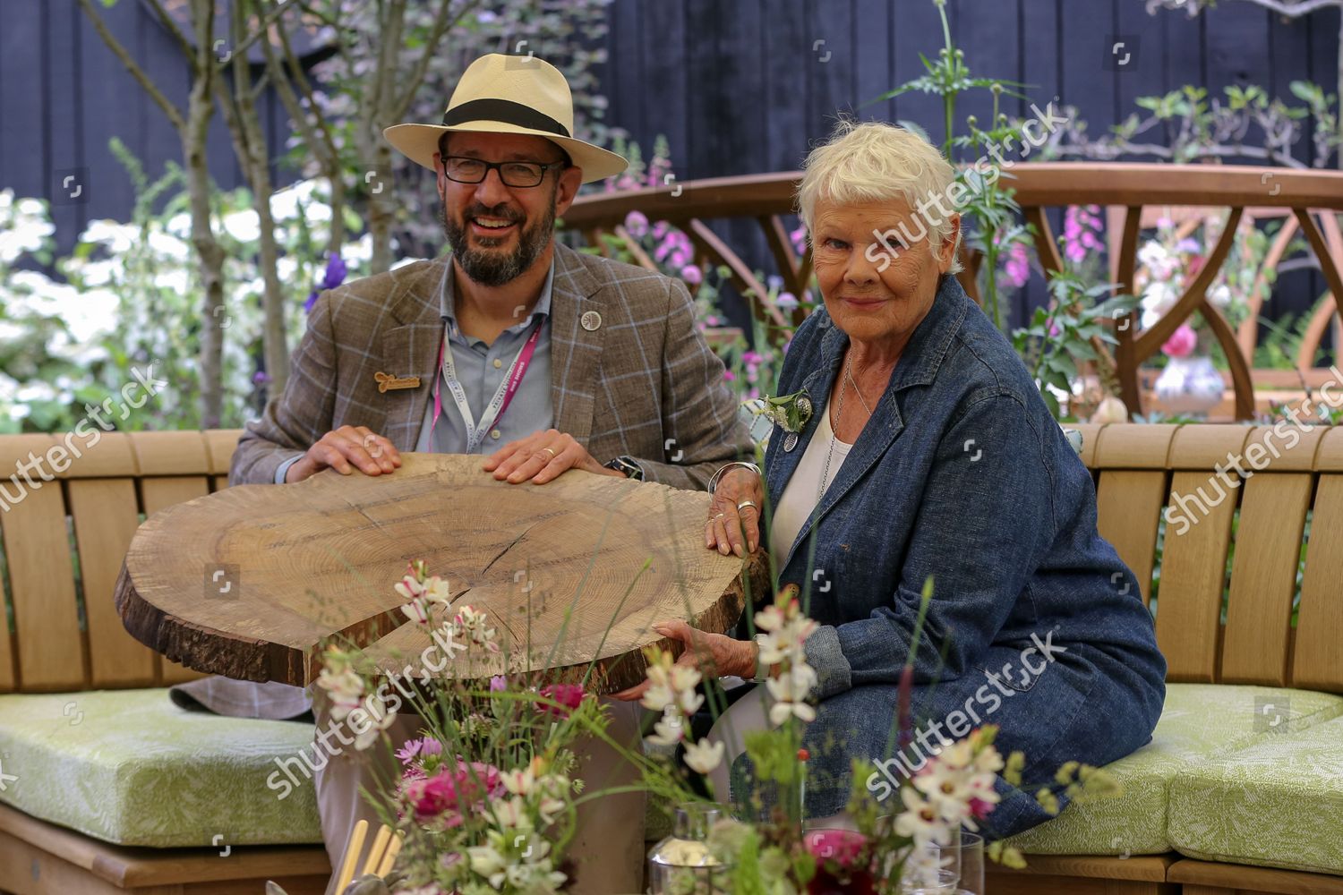 Dame Judith Dench Launches Woodlands Heritage Editorial Stock Photo