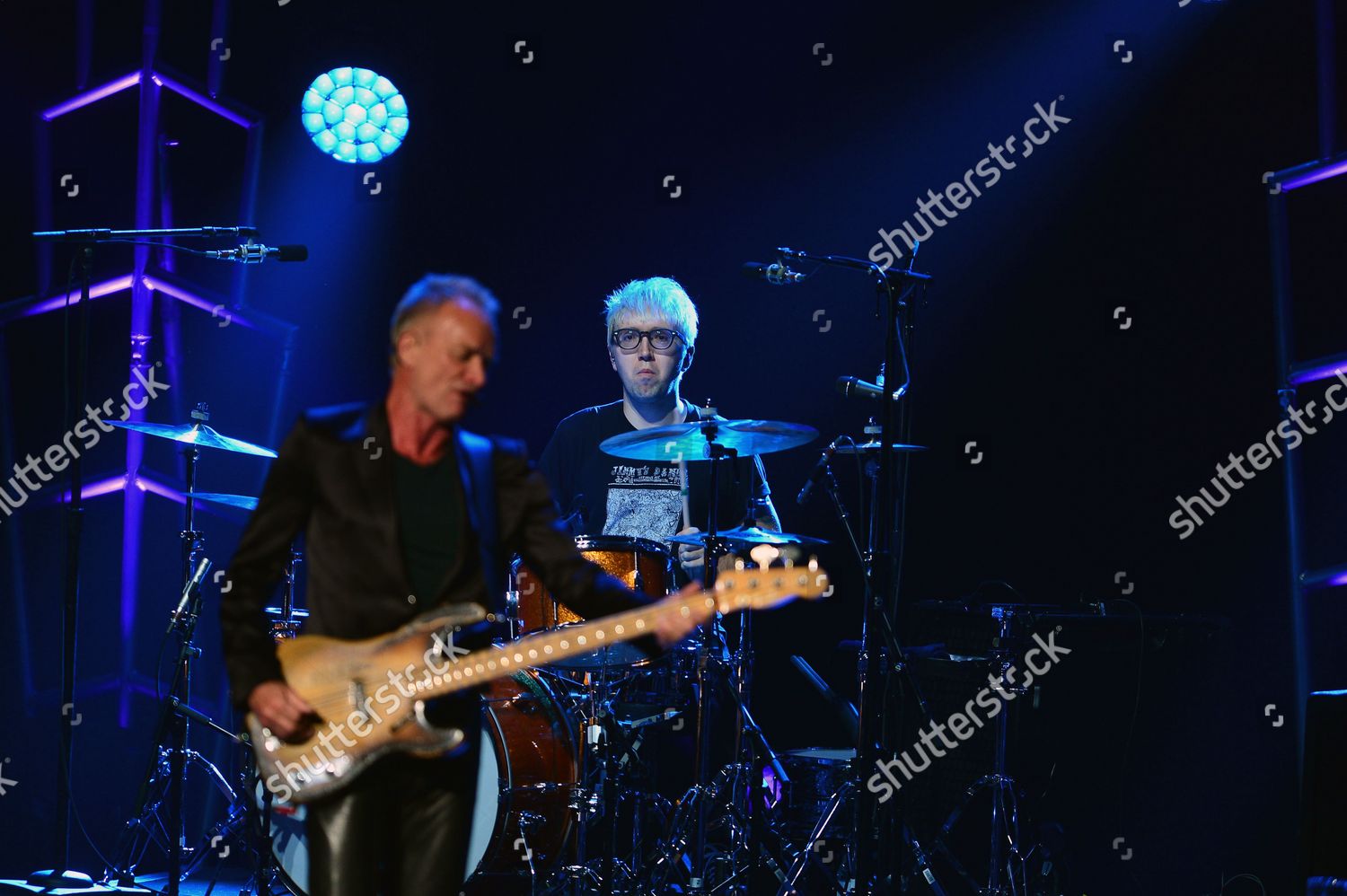 Sting Drummer Zach Jones Concert My Editorial Stock Photo Stock Image