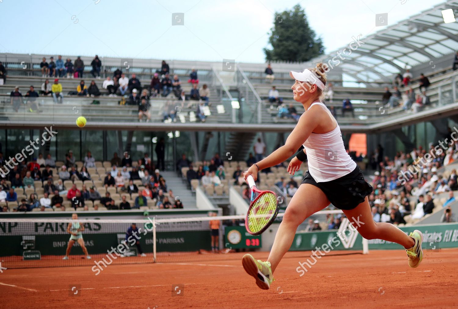 Nastasja Mariana Schunk Germany Hits Forehand Editorial Stock Photo