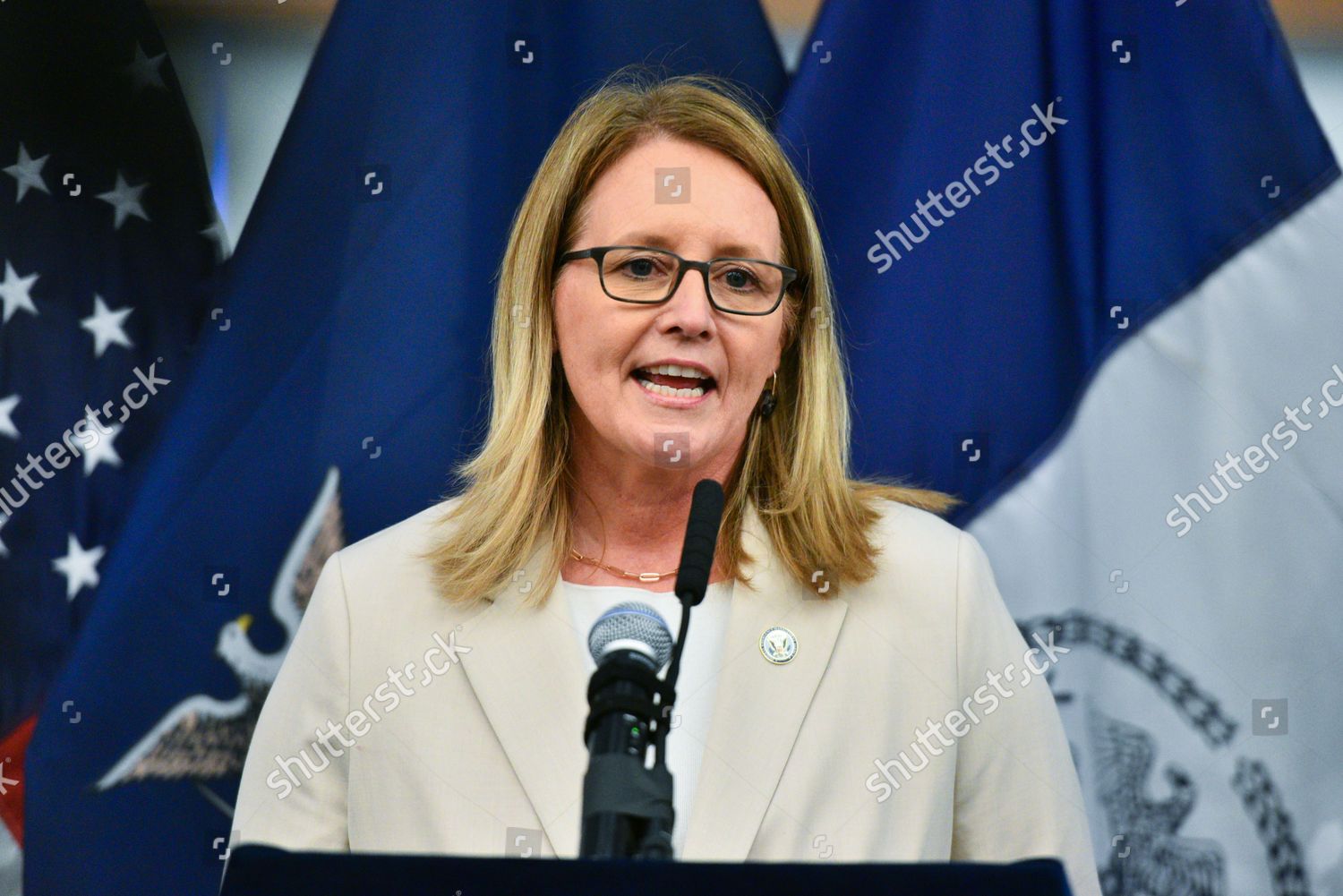 Fema Administrator Deanne Criswell Announces Noaa Editorial Stock Photo ...