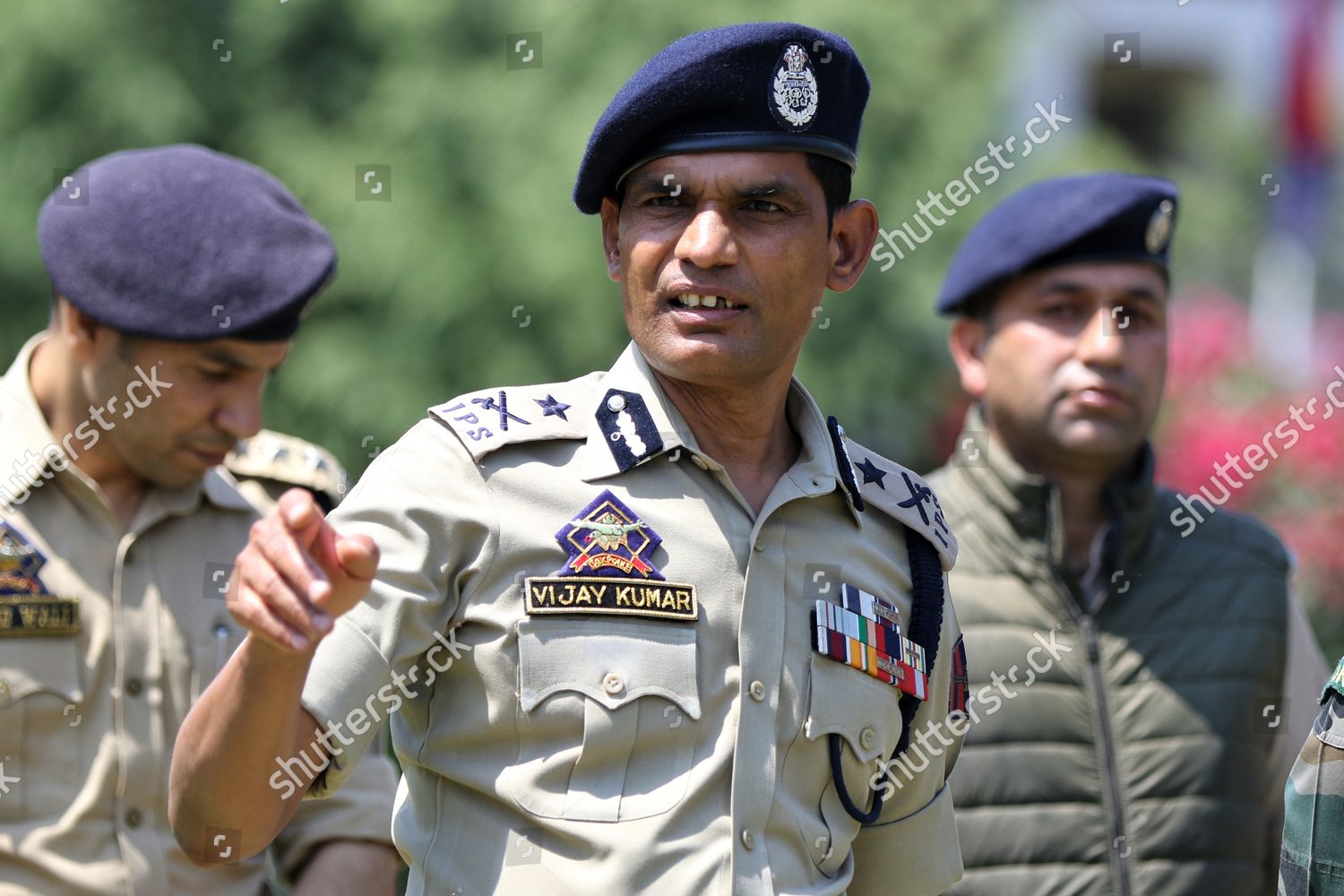 Inspector General Police Vijay Kumar During Editorial Stock Photo ...