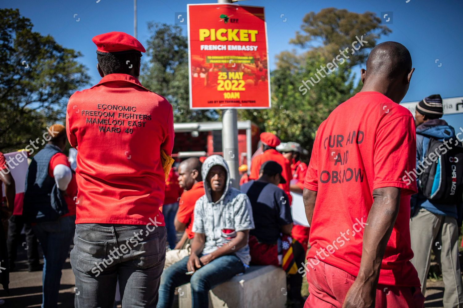 Members Opposition Eff Economic Freedom Fighters Editorial Stock Photo