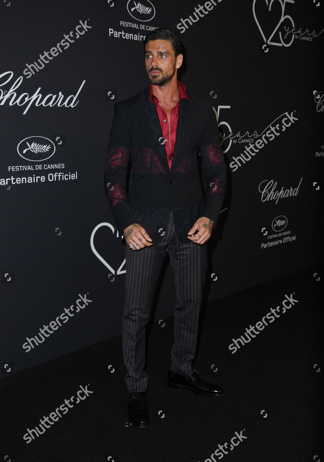 Michele Morrone Attends Chopard Loves Cinema Editorial Stock Photo ...