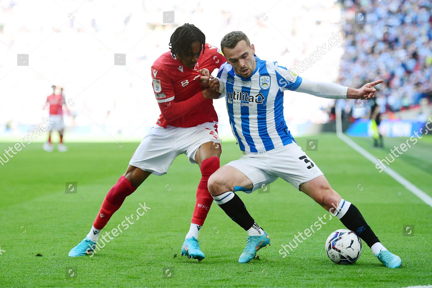 Harry Toffolo Huddersfield Town Shields Ball Editorial Stock Photo ...