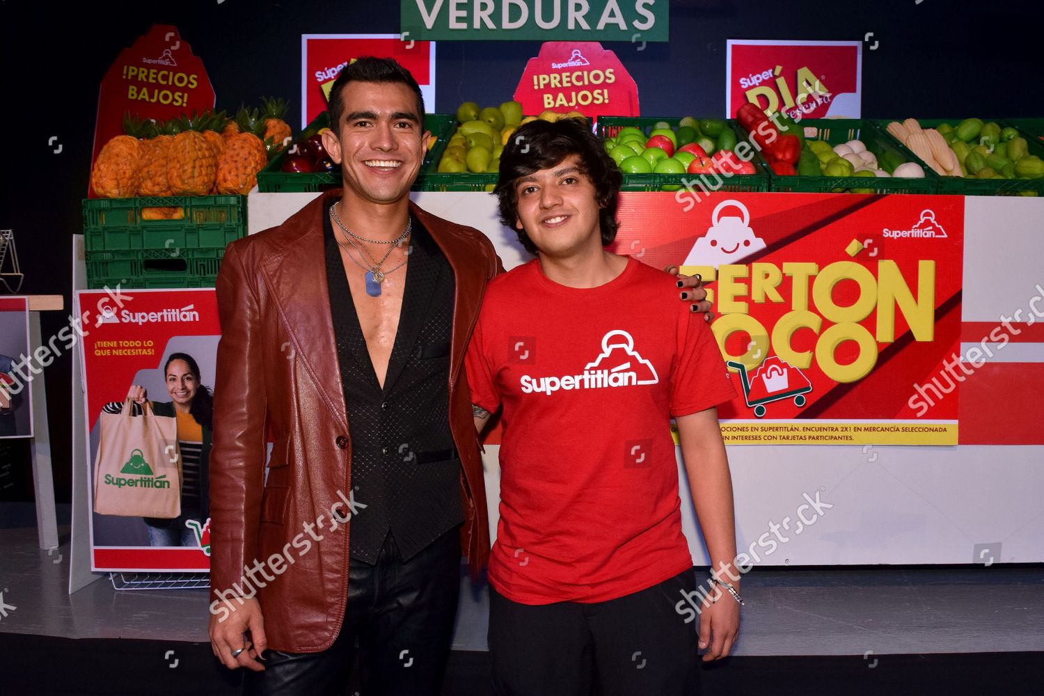 Lr Eugenio Rubio Harold Azuara Attend Editorial Stock Photo - Stock