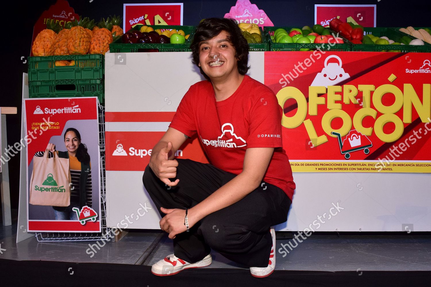 Harold Azuara Attends Launch Supertitlan Tv Editorial Stock Photo