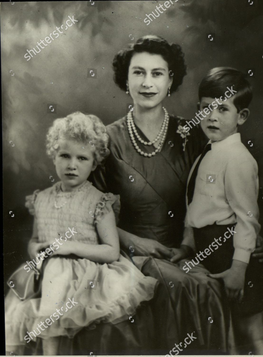 Elizabeth Ii Queen England Her Children Editorial Stock Photo Stock Image Shutterstock