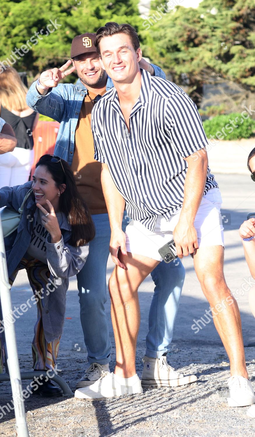 Exclusive Tyler Cameron Hams Cameras Bounce 에디토리얼 스톡 사진 - 스톡 이미지 | Shutterstock Editorial