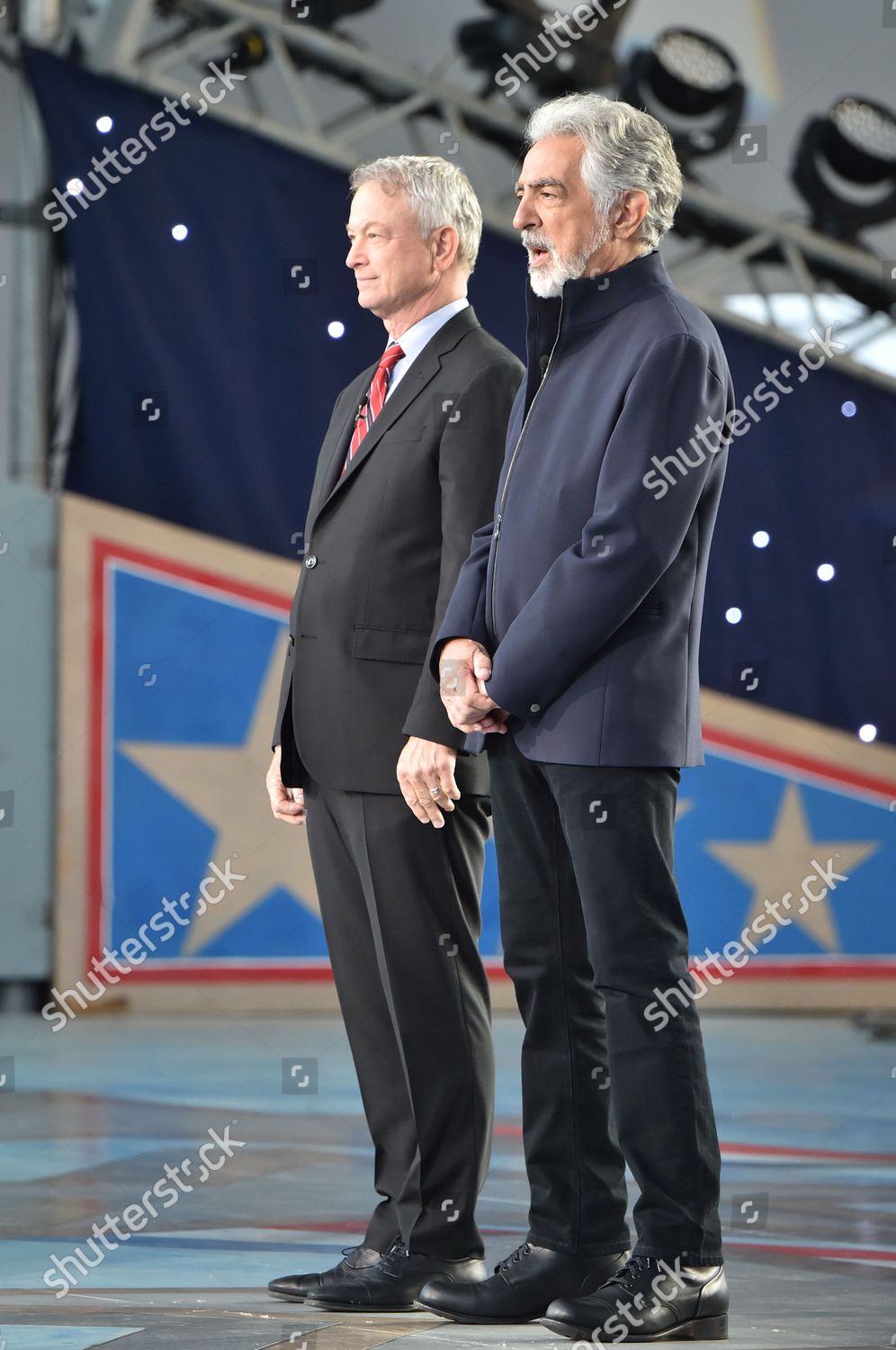 Joe Mantegna Gary Sinise 2022 National Editorial Stock Photo - Stock ...