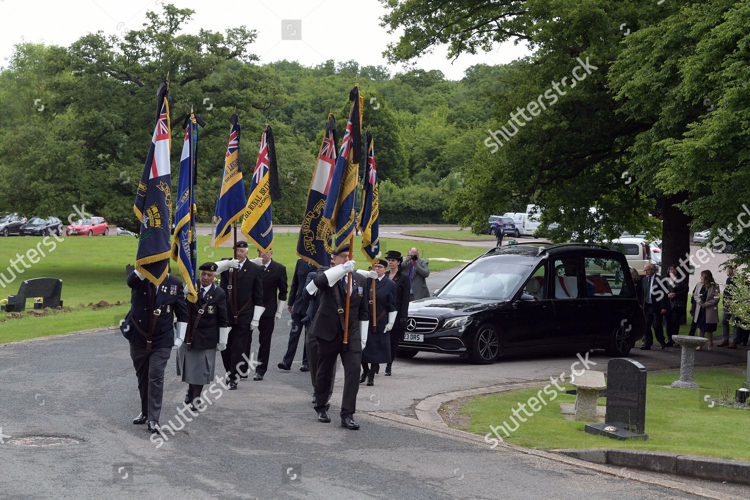 Funeral Cyril Banks Parndon Wood Crematorium Editorial Stock Photo ...