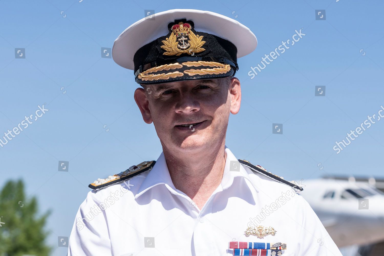 Vice Admiral Royal Navy Chief Staff Editorial Stock Photo Stock Image