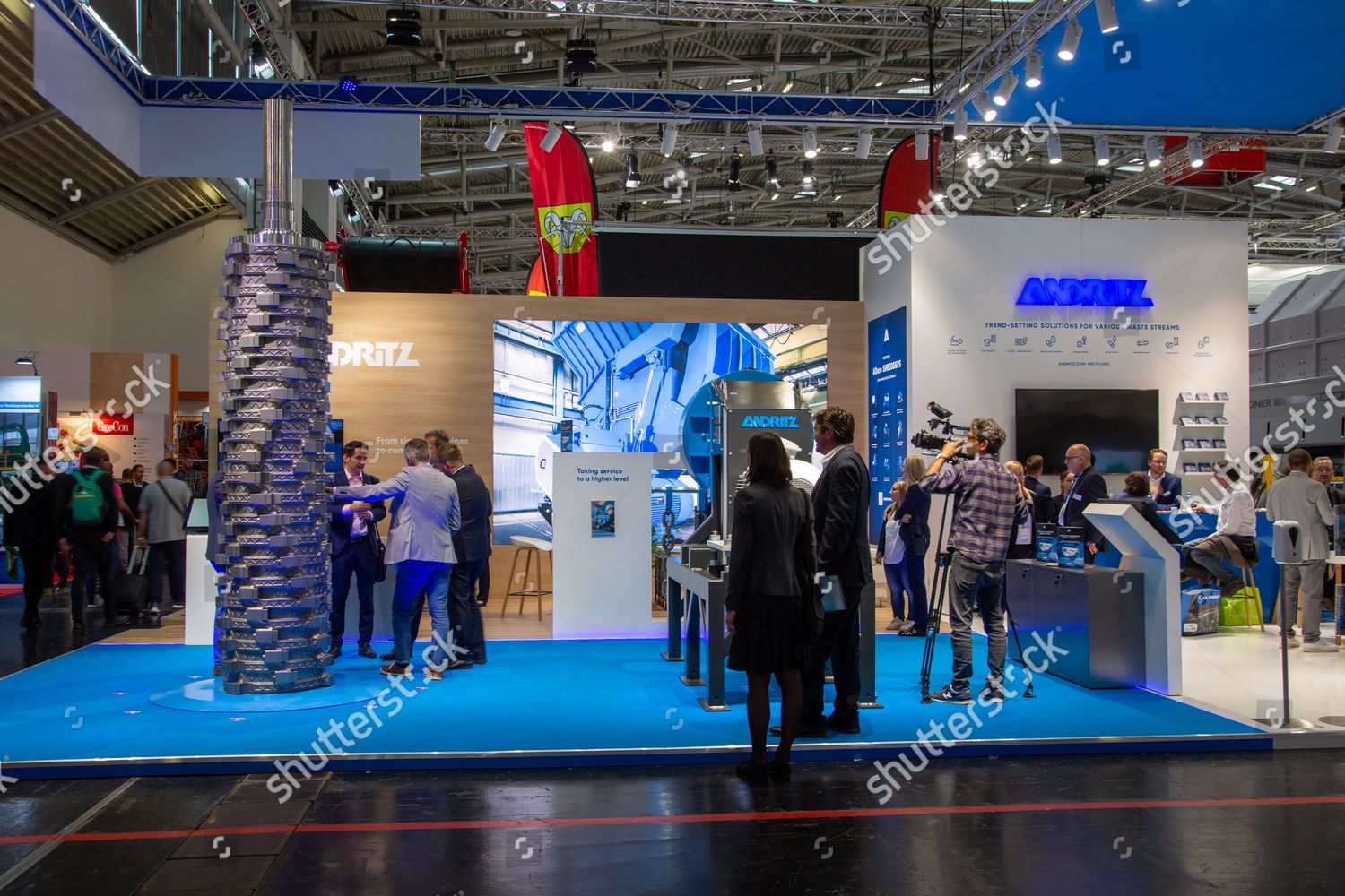 Andritz Ifat Munich Trade Fair On Editorial Stock Photo Stock Image