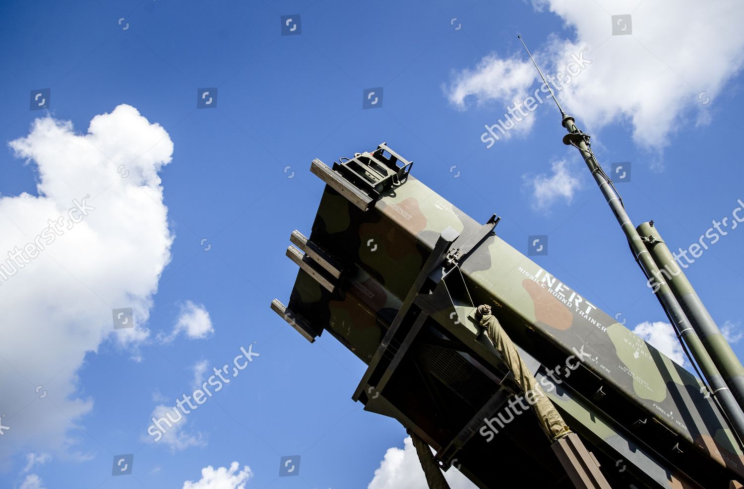 patriot-air-defense-system-during-presentation-editorial-stock-photo