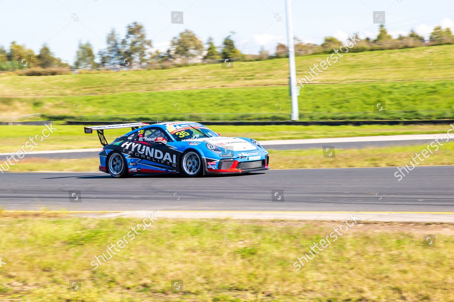 Driver Indrian Padayachee Car Number 35 Editorial Stock Photo - Stock ...
