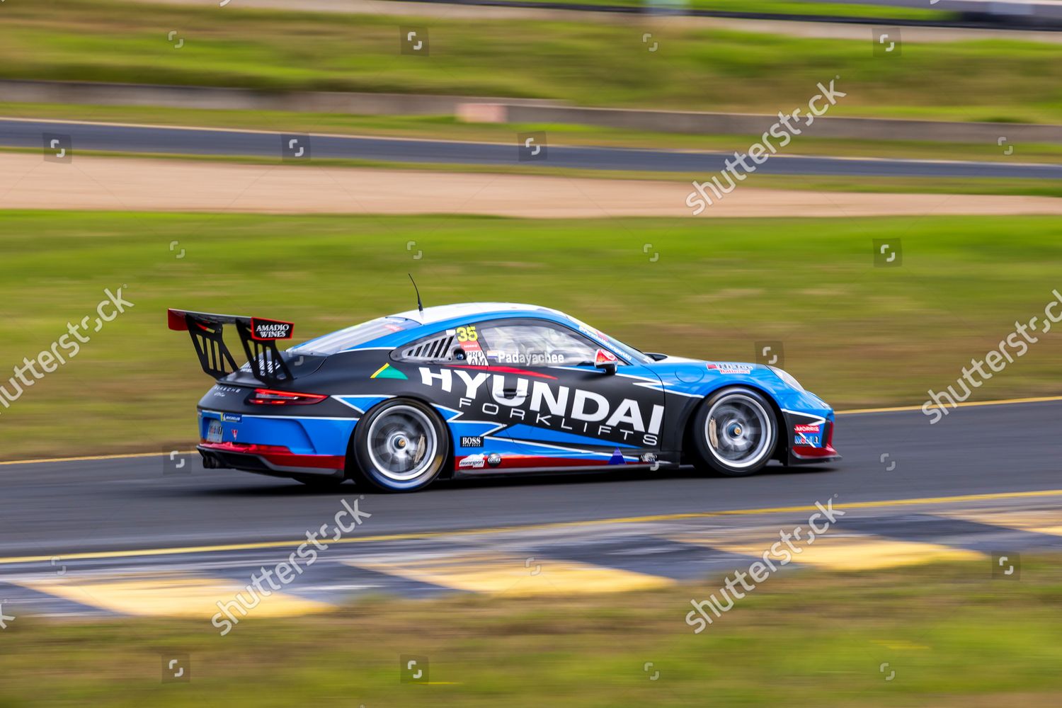 Driver Indrian Padayachee Car Number 35 Editorial Stock Photo - Stock ...