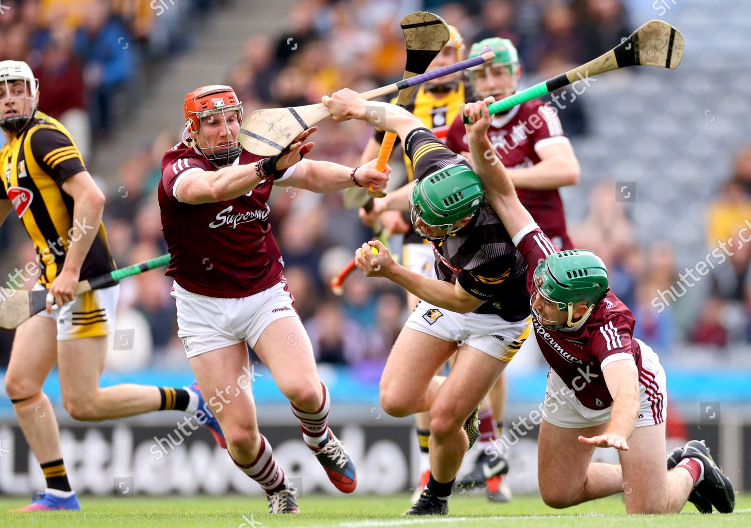 Galway Vs Kilkenny Galways Conor Whelan Editorial Stock Photo Stock